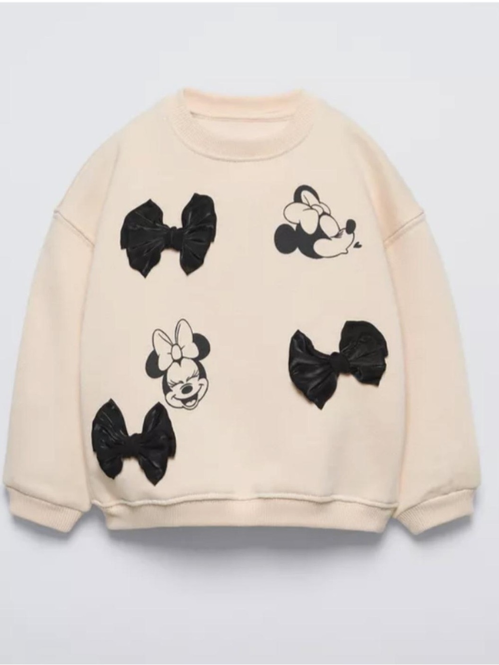 Zara Minnie sweatshirt size 1 1/2 Years ~ 18M